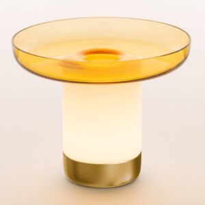 Artemide Bontà lampa stołowa LED żółta szala
