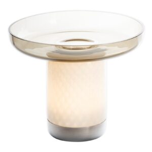 Artemide Bontà lampa stołowa LED szara szala