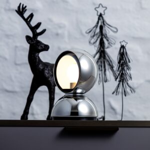Artemide Eclisse lampa stołowa chrom
