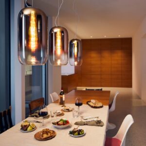 Artemide Gople Mini lampa wisząca miedziana/czarna
