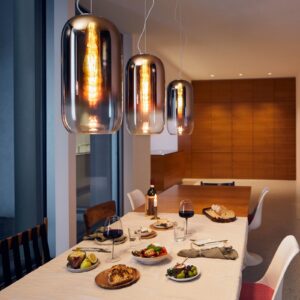 Artemide Gople lampa wisząca miedziana/czarna