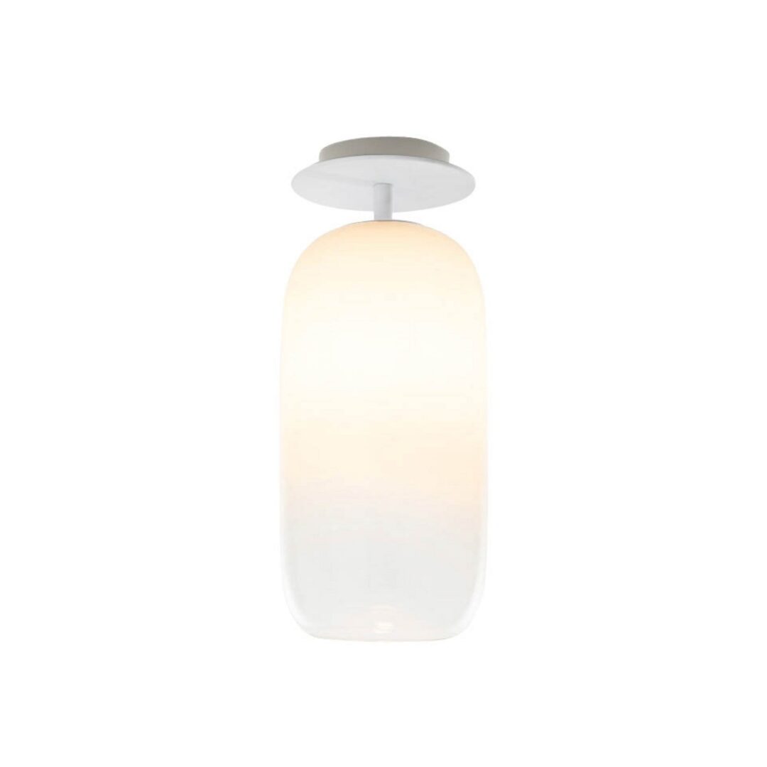 Artemide Gople Mini lampa sufitowa biała/biała