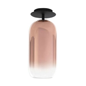 Artemide Gople lampa sufitowa miedziana/czarna