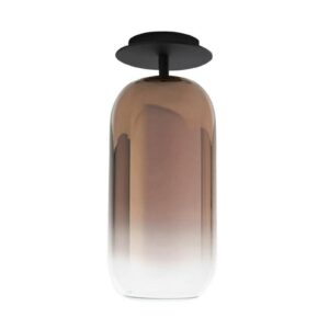 Artemide Gople lampa sufitowa brązowa/czarna