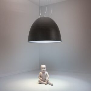 Lampa Wisząca Artemide Nur 1618 Integralis żyrandol antracyt