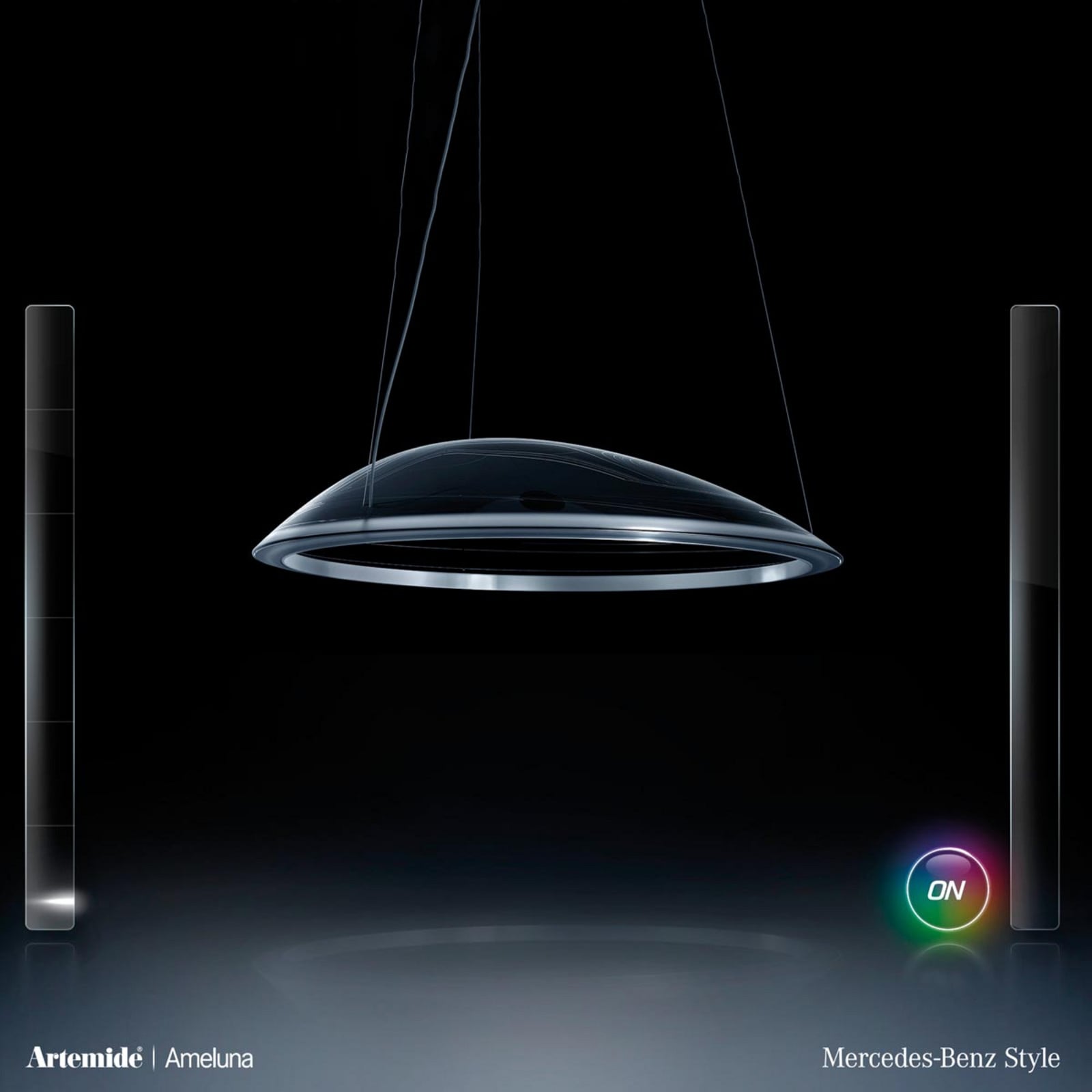 Artemide Ameluna żyrandol LED aplikacja