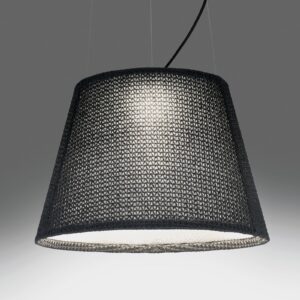 Artemide Tolomeo LED lampa wisząca LED czarna