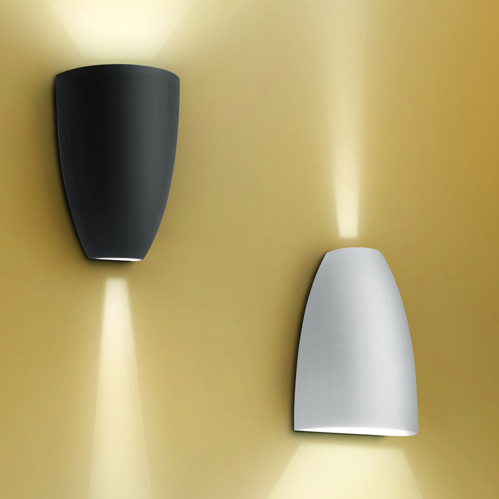 Lampa Ścienna Artemide Molla kinkiet zewnętrzny LED antracyt