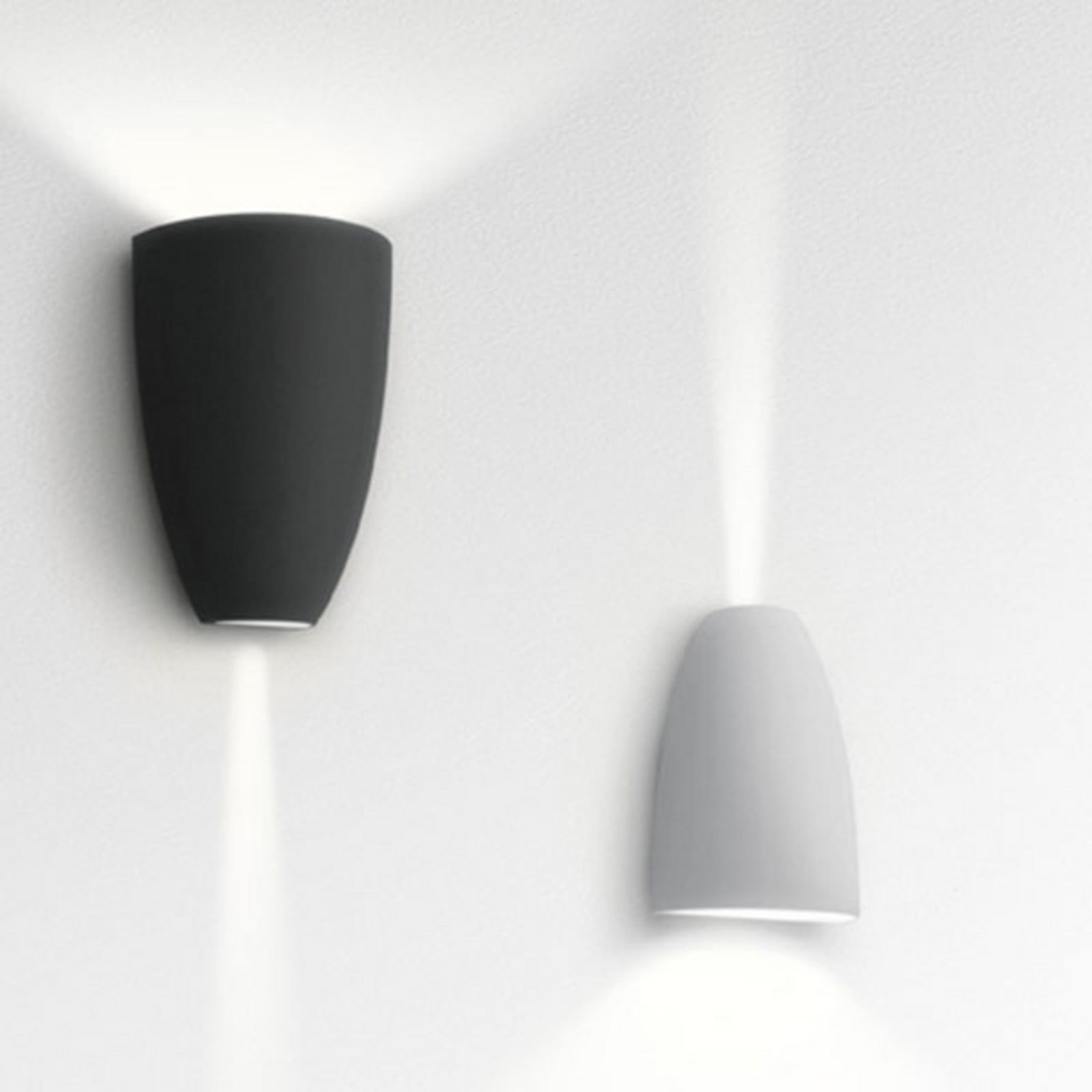 Lampa Ścienna Artemide Molla kinkiet zewnętrzny LED antracyt