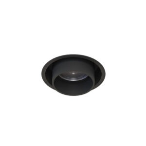 Oprawa podtynkowa GU10, czarna, 8,3 cm, MONO SLIDE – zdjęcie 1