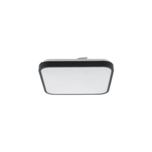 Plafon LED kwadratowy, AGNES czarny, IP44, 3 rozmiary