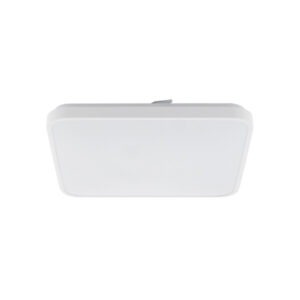 Plafon LED kwadratowy, biały, 43,5 cm, IP44 – zdjęcie 1