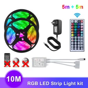 Taśma LED RGB 5050 10M Pilot IR 44