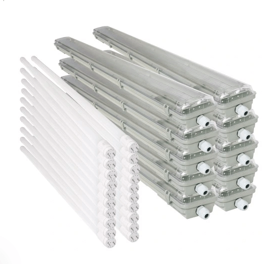 10x Oprawa Hermetyczna 120 cm