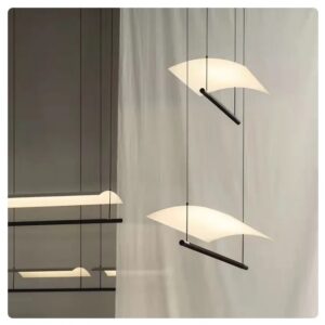 Nowoczesna Skandynawska Lampa Wisząca Lamina Nad Stół