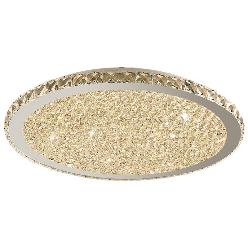 Nowoczesna Lampa Sufitowa Diamond Plafon Glamour Chrom LED - obrazek 7