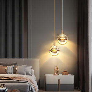 Nowoczesna Kryształowa Lampa Wisząca LED