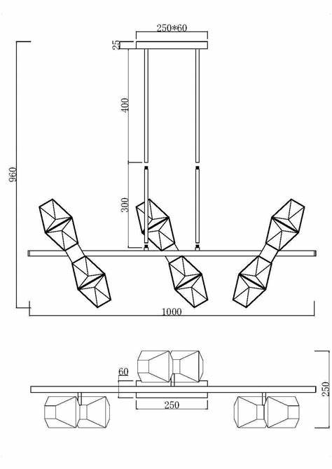 Nowoczesna Lampa Wisząca Conical Złota - obrazek 4