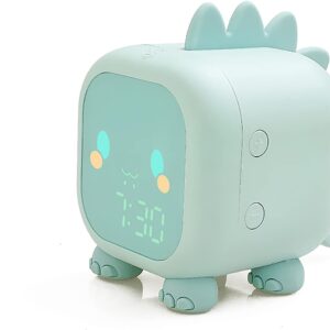 Zegar Budzik Lampka Nocna Dla Dzieci Dinozaur