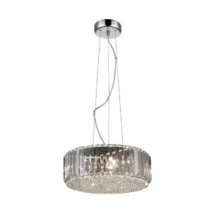Luksusowa Lampa Wisząca Prince Glamour Chrom