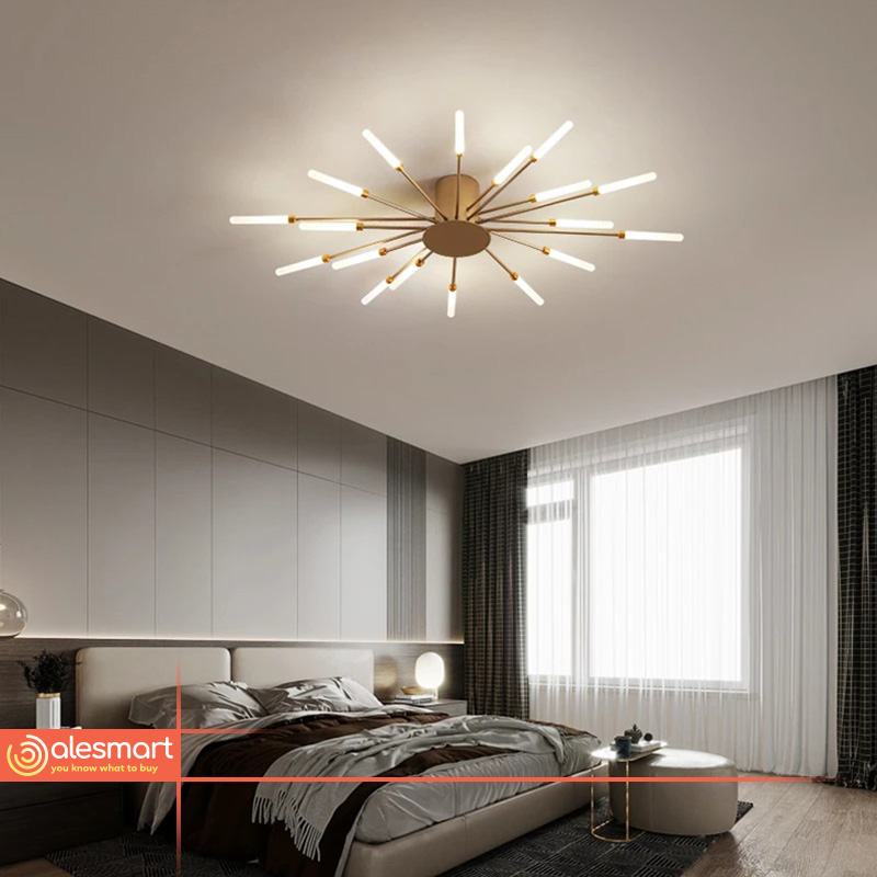 Fajerwerkowy Led Plafon 12-42 Gałęzi Lampa sufitowa - obrazek 2