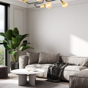 Nowoczesna Lampa Sufitowa Druciana Plafon Loft