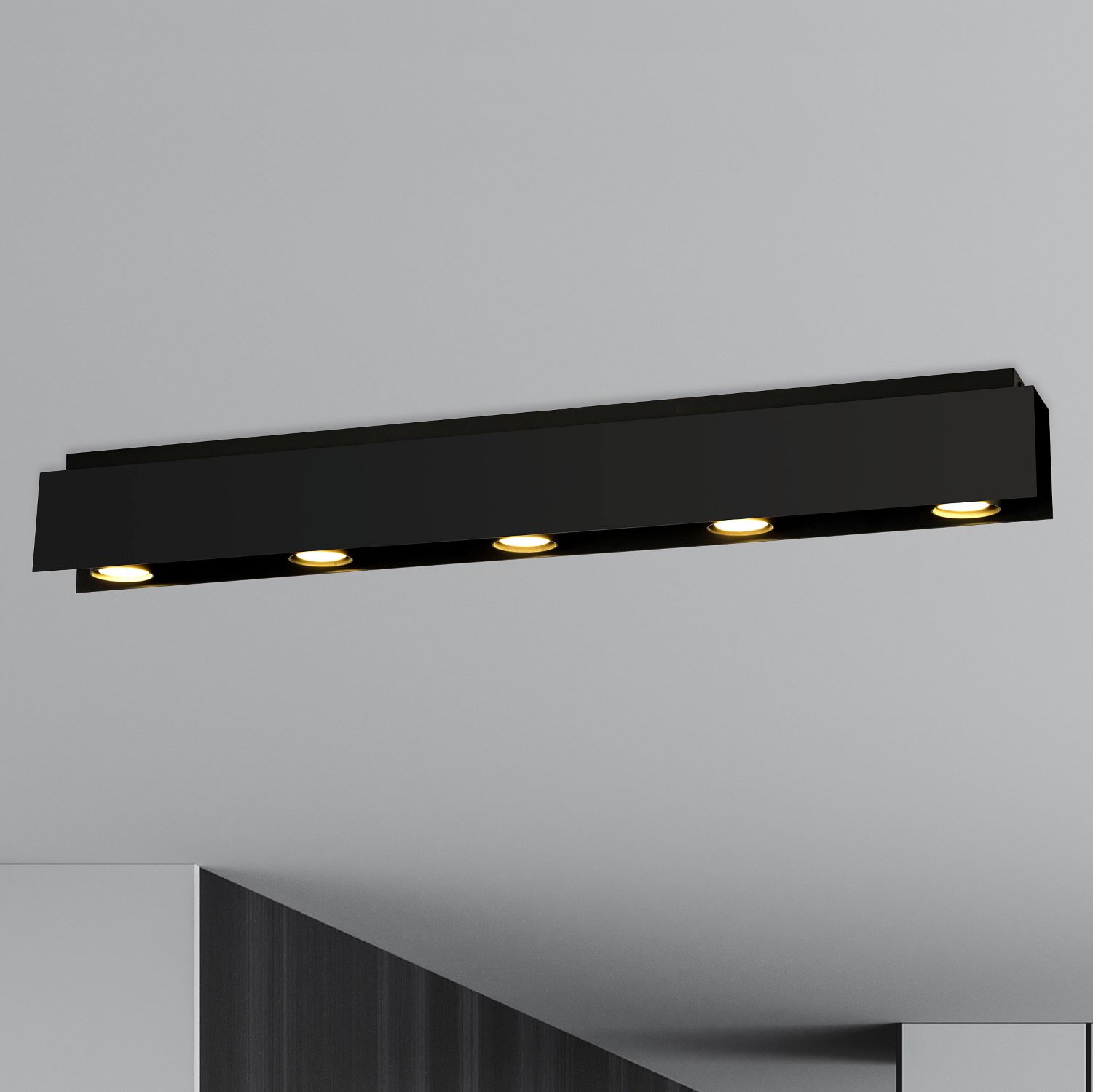 Nowoczesna Lampa Sufitowa Listwa Kenno Spot Plafon Loft