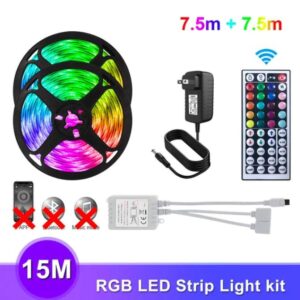 Taśma LED RGB 5050 15M Pilot IR 44