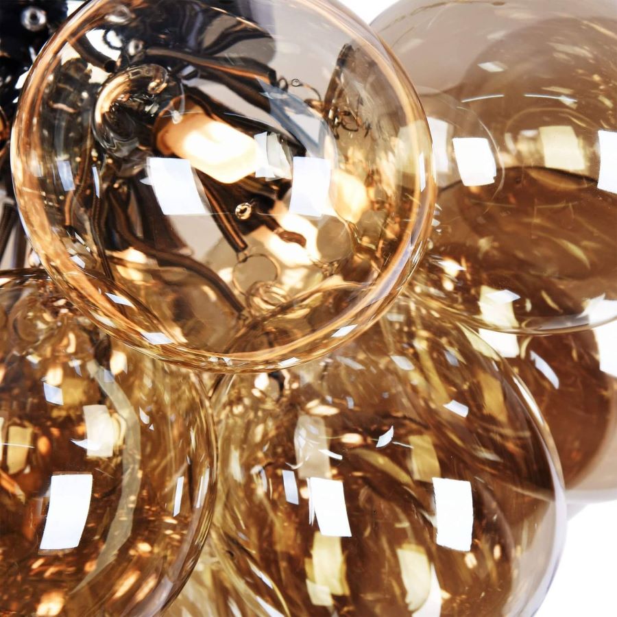 Modernistyczna Lampa Wisząca Balloon Kinkiet Szklane Kule - obrazek 7