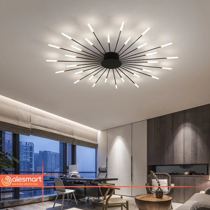 Fajerwerkowy Led Plafon 12-42 Gałęzi Lampa sufitowa - obrazek 3
