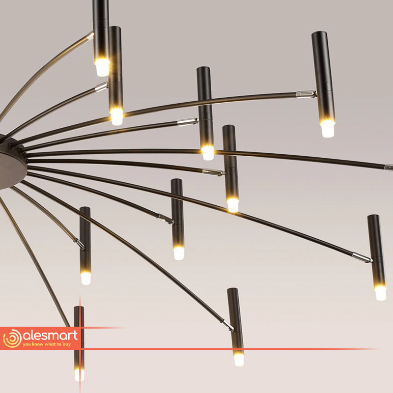 Nowoczesna Lampa Sufitowa Modernism Żyrandol Nordycki 130 cm - obrazek 4