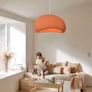 Japońska Lampa Wisząca Wabi-Sabi Khmara Kolorowa