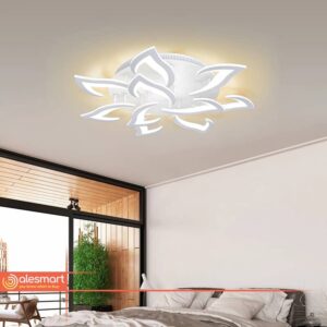 Plafon Kwiat LOTOS Lampa 10 led sufitowy bluetooth Pilot