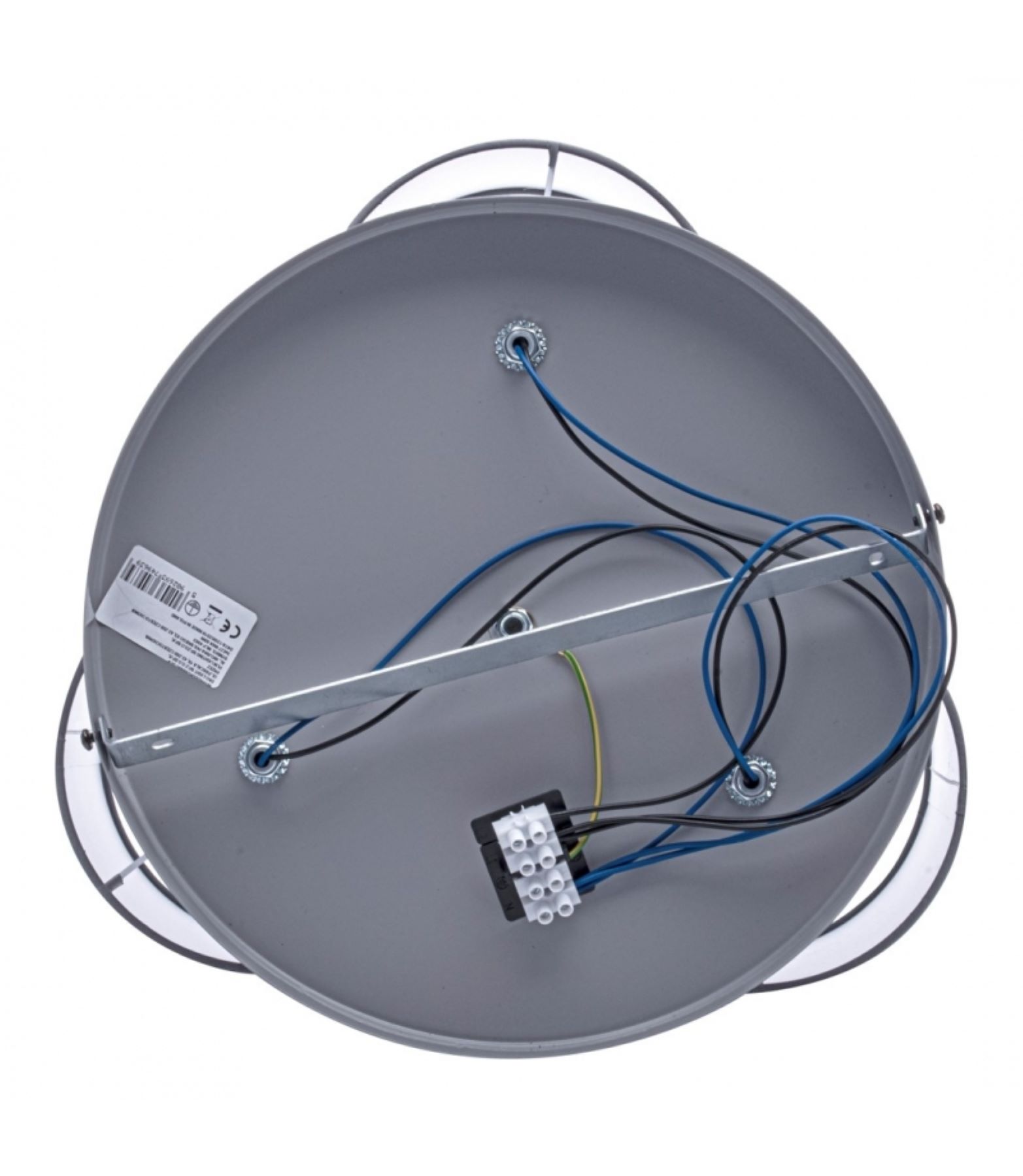 Lampa Sufitowa Miś Do Pokoju Dziecięcego Szara - obrazek 3