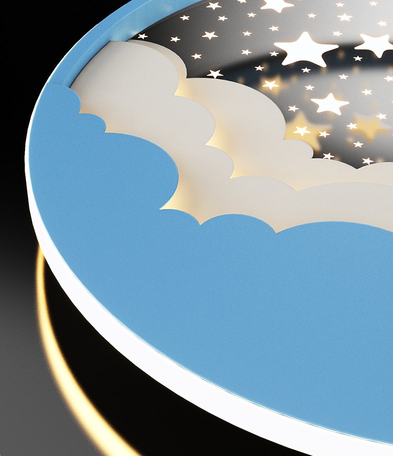 Lampa Sufitowa Niebo Do Pokoju Dziecięcego LED - obrazek 6