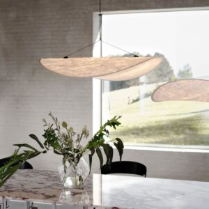 Skandynawska Materiałowa Lampa Wisząca Tense