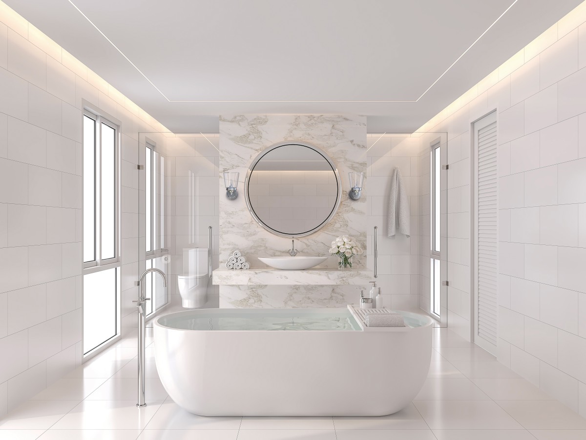 Nowoczesny Kinkiet Łazienkowy Bali Chrom IP44 LED - obrazek 2