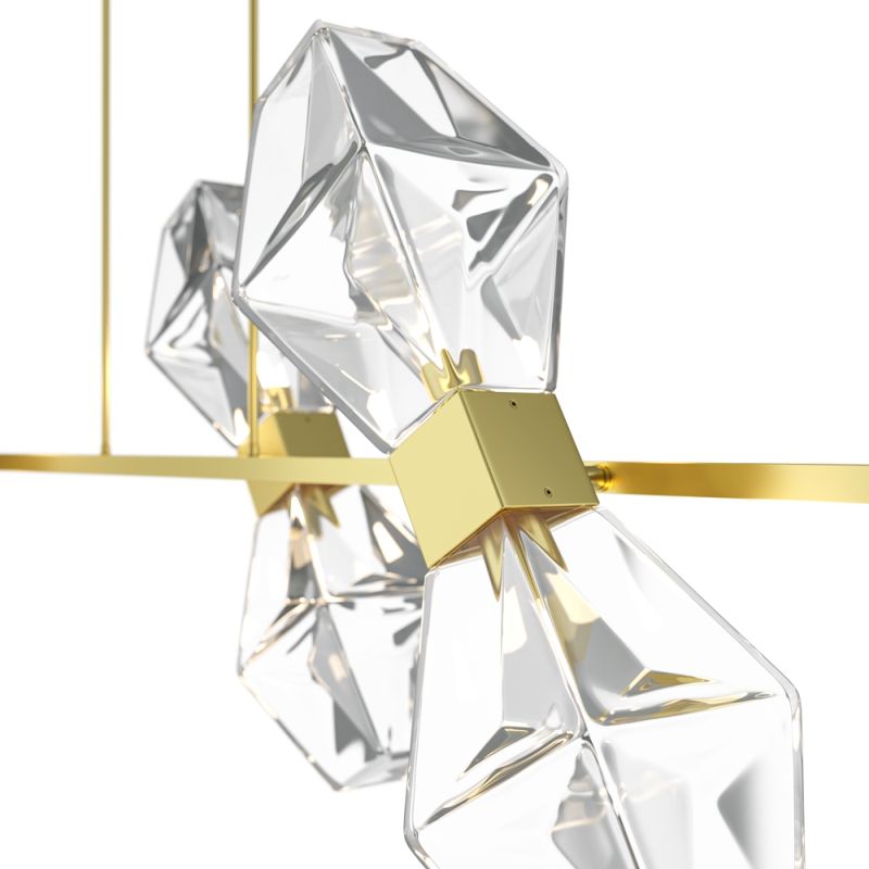 Nowoczesna Lampa Wisząca Conical Złota - obrazek 2