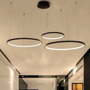 Żyrandol lampa wisząca Ring LED Elegancki