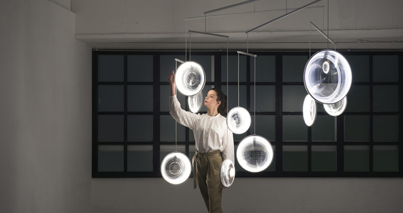 Lampa Wisząca Yuji Okitsu Wisiorek światła LED - obrazek 3