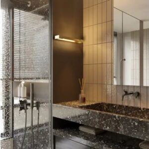 Kinkiet Łazienkowy Obrotowy Lampa Ścienna Flink IP44 Nad Lustro