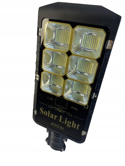 LAMPA-LED-400W-SOLARNA-ULICZNA-Z-PILOTEM-Barwa-swiatla-bialy-zimny