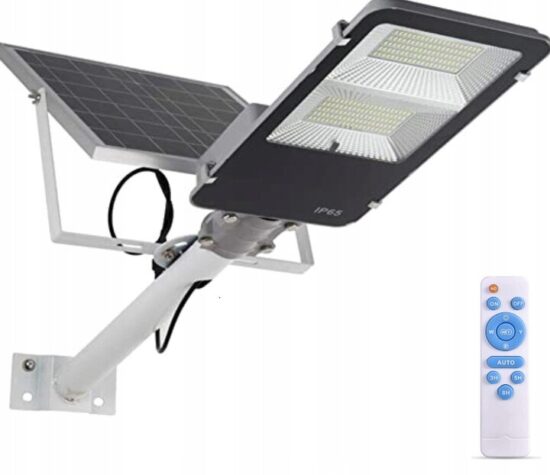 Lampa Solarna 200/300/400/600W + Panel + PILOT