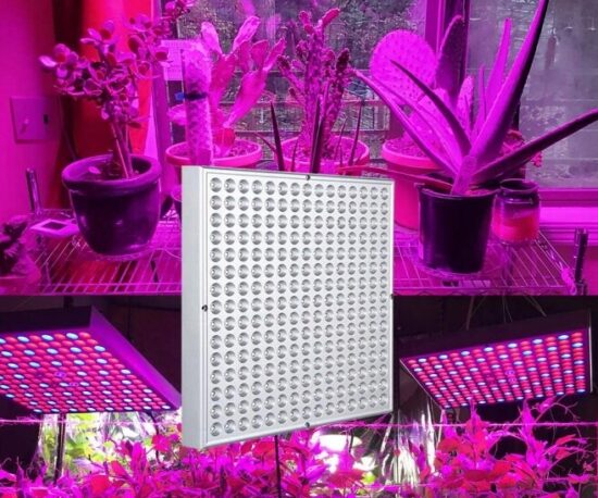 Lampa LED do wzrostu uprawy roślin DUŻA 144 LED