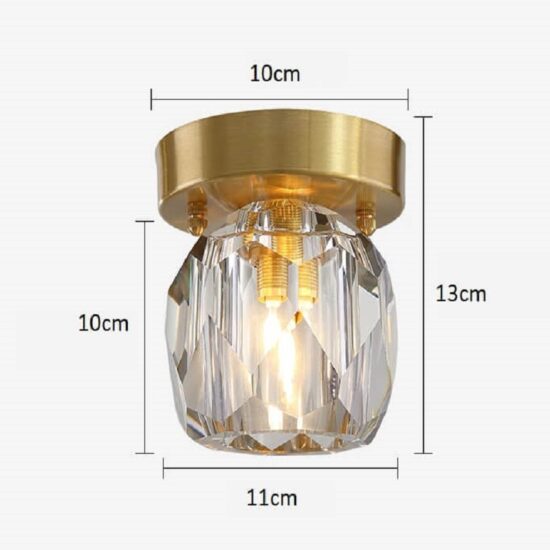 Lampa sufitowa kryształowa LED Moonshadow nowoczesna i luksusowa. Do kuchni, do jadalni, do salonu i sypialni. Niebanalny styl i elegancja.