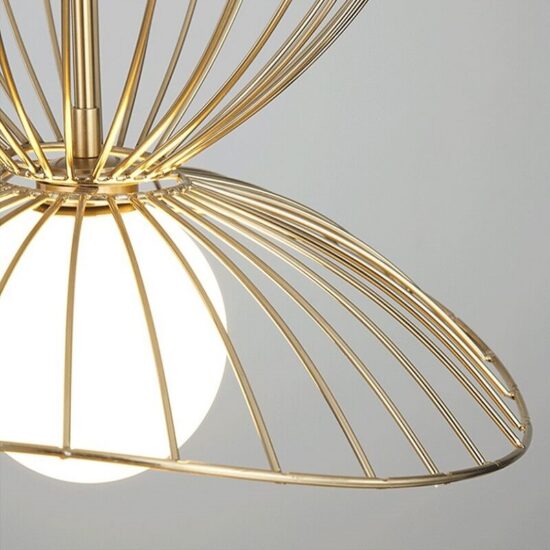 Lampa wisząca Ray Art Deco LOFT minimalistyczna i stylowa. Do sypialni, do salonu, do kuchni.
