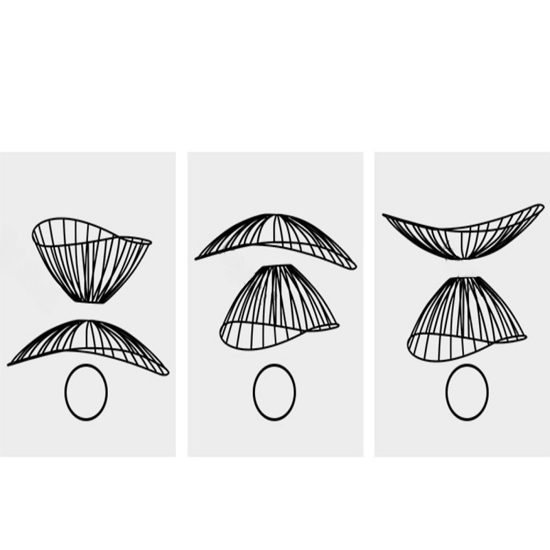 Lampa wisząca Ray Art Deco LOFT minimalistyczna i stylowa. Do sypialni, do salonu, do kuchni.