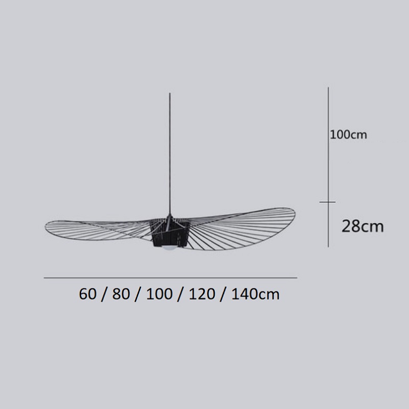 Lampa wisząca Vertigo LOFT art deco minimalistyczna i elegancka. Do salonu, do sypialni, do jadalni.