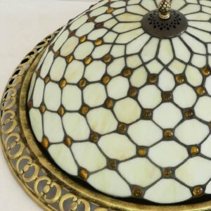 Lampa sufitowa plafon Tiffany vintage kolorowa i oryginalna. Do sypialni, do salonu, do jadalni.