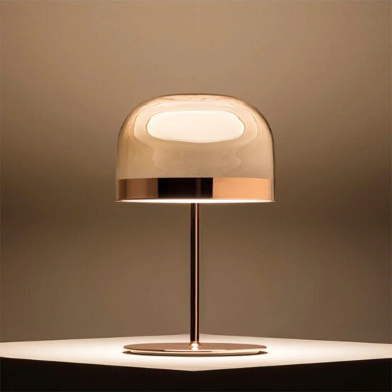 Lampa stołowa Equatore art deco zjawiskowa i elegancka. Do salonu, do sypialni, do gabinetu.
